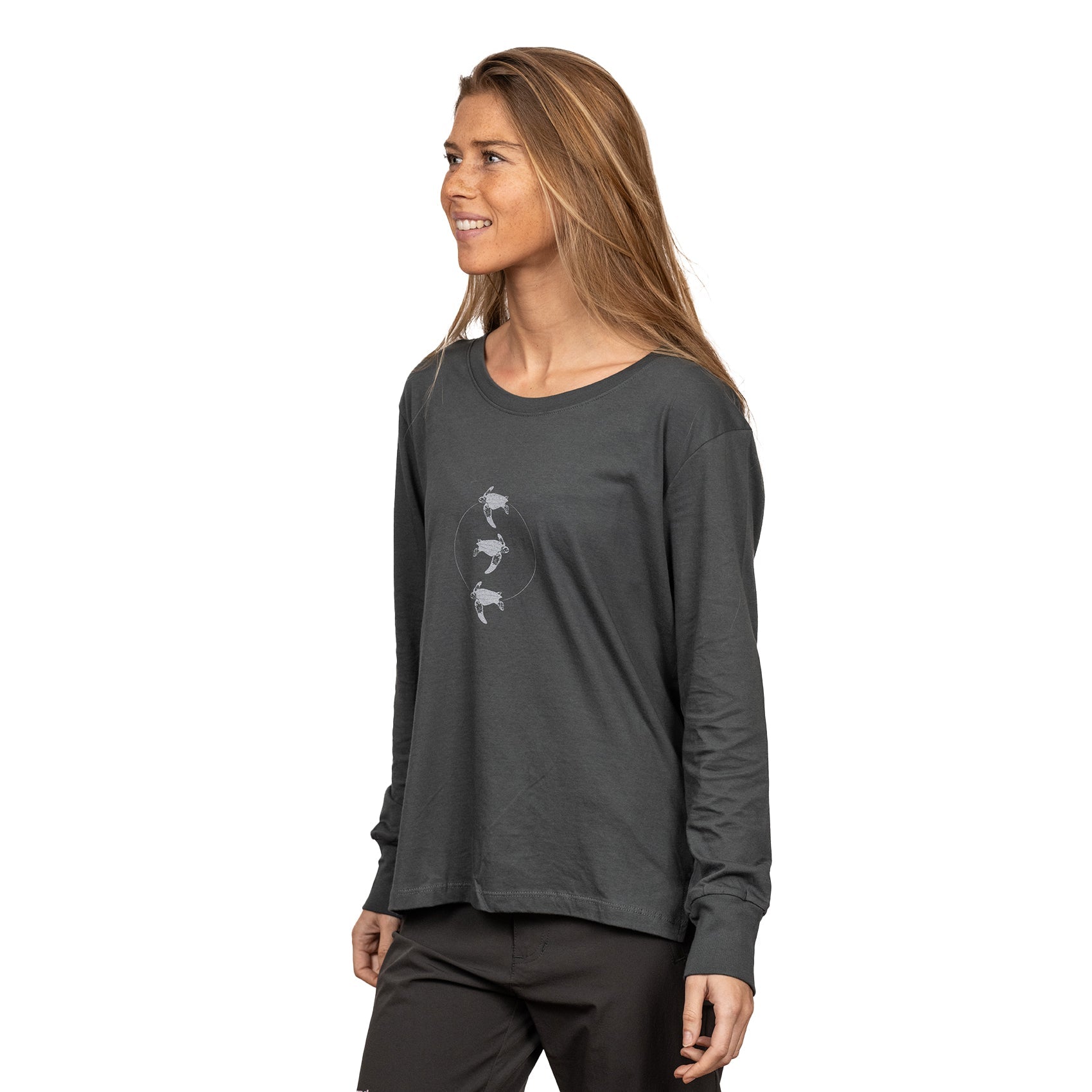 Polera mujer manga larga Tortuga Laúd Atakama Outdoor - Rideshop