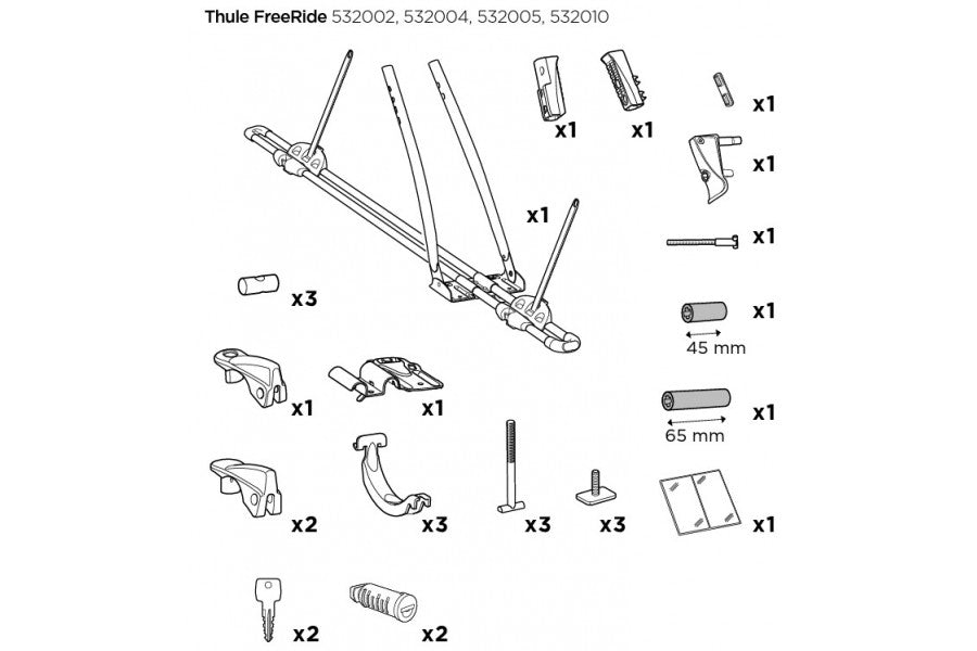 Thule Portabicicletas FreeRide | 1B - Rideshop