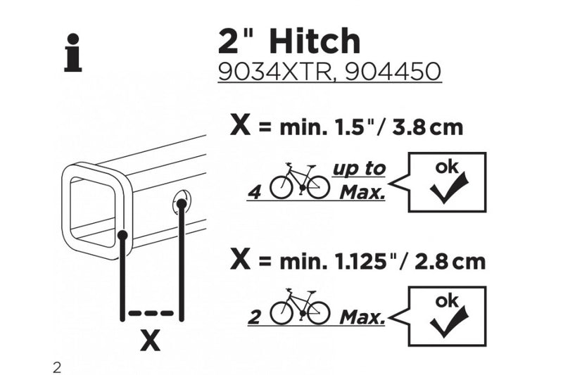 Thule Porta Bicicletas T2 Xtr 2 B- Ebike - Rideshop