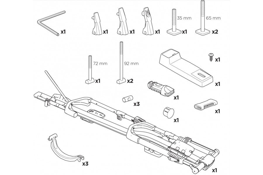Thule Portabicicletas UpRide - Rideshop