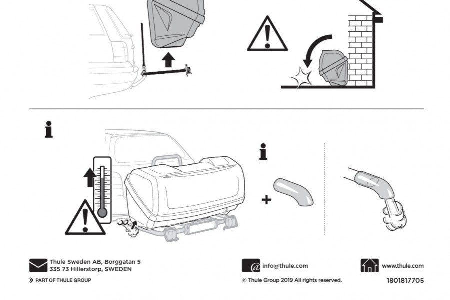 Thule Porta Equipaje Back UP 900 - Rideshop