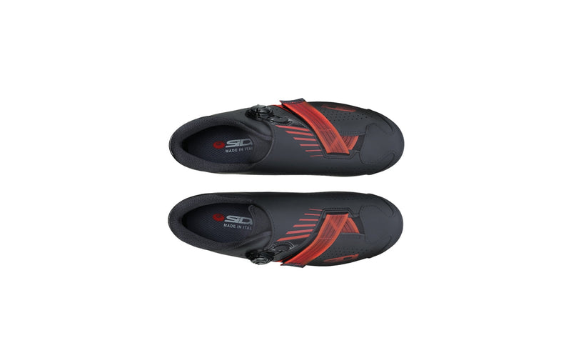 Sidi Zapatilla Ruta Prima Negro Rojo - Rideshop