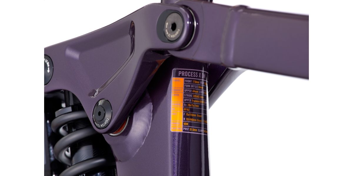 Bicicleta Kona Process X DH Morado
