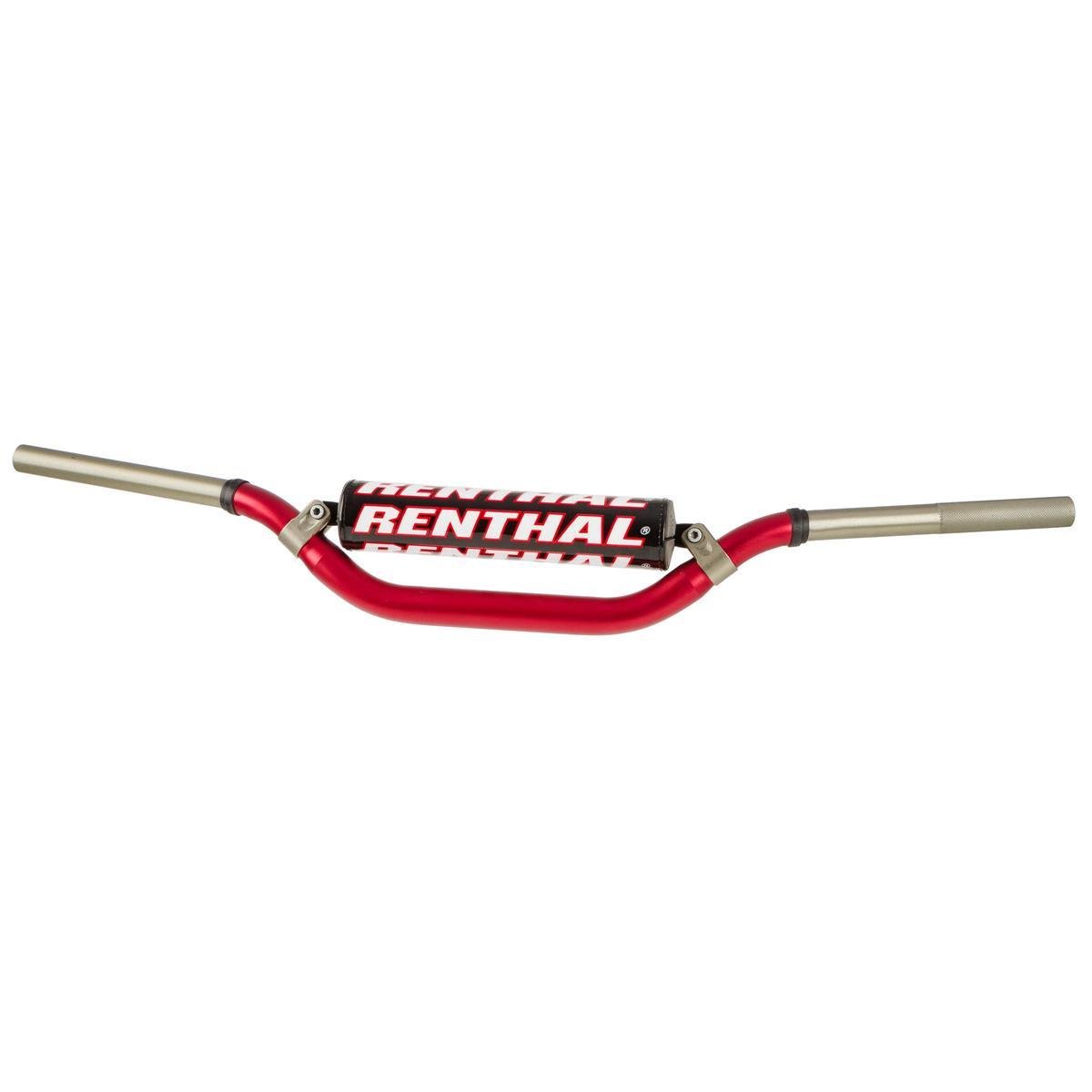 Renthal Manubrio Twinwall 998, 28.6 mm Rojo
