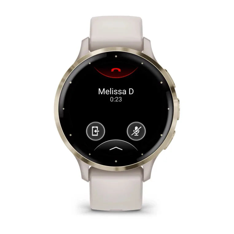 Reloj Inteligente Garmin Venu® 3S 41mm Ivory Soft Gold
