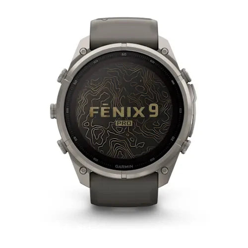 Smart Watch Garmin Fénix 9 Pro 51mm Solar Silver Gray