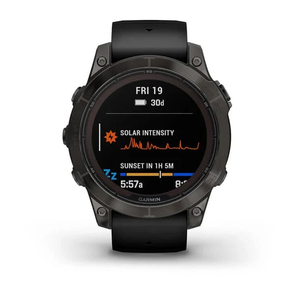 Reloj Inteligente Garmin fenix® 7 Pro – Sapphire Solar Carbon Gray DLC Titanium
