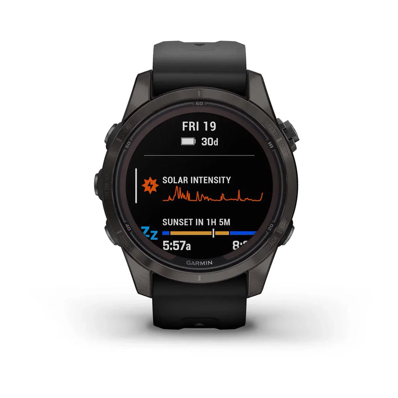 Smart Watch fēnix® 7S Pro Garmin – Sapphire Solar Edition - Rideshop