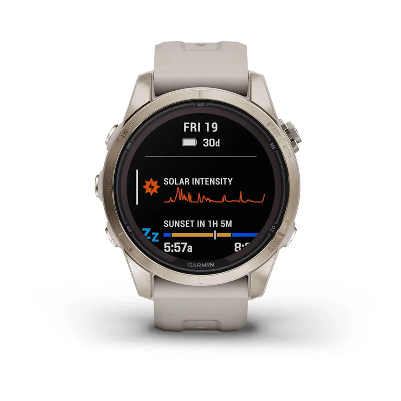 Smart Watch fēnix® 7S Pro Garmin – Sapphire Solar Edition - Rideshop