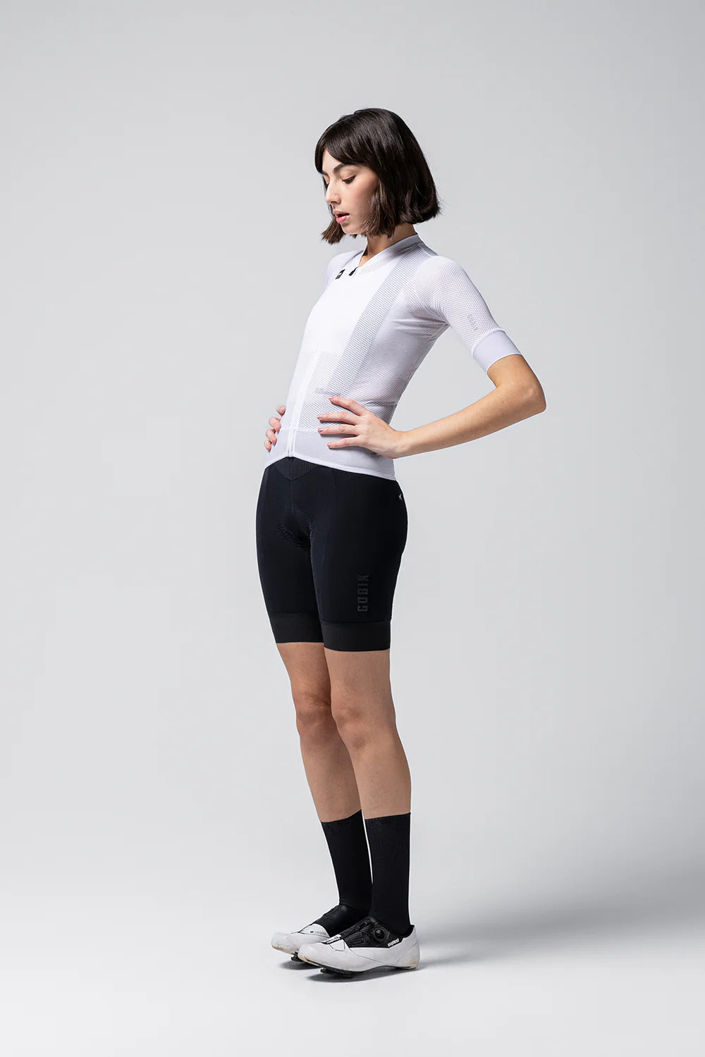 Gobik Maillot Manga Corta Carrera 2.0 Unisex Chalk