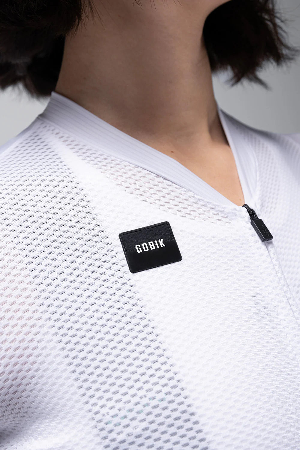Gobik Maillot Manga Corta Carrera 2.0 Unisex Chalk