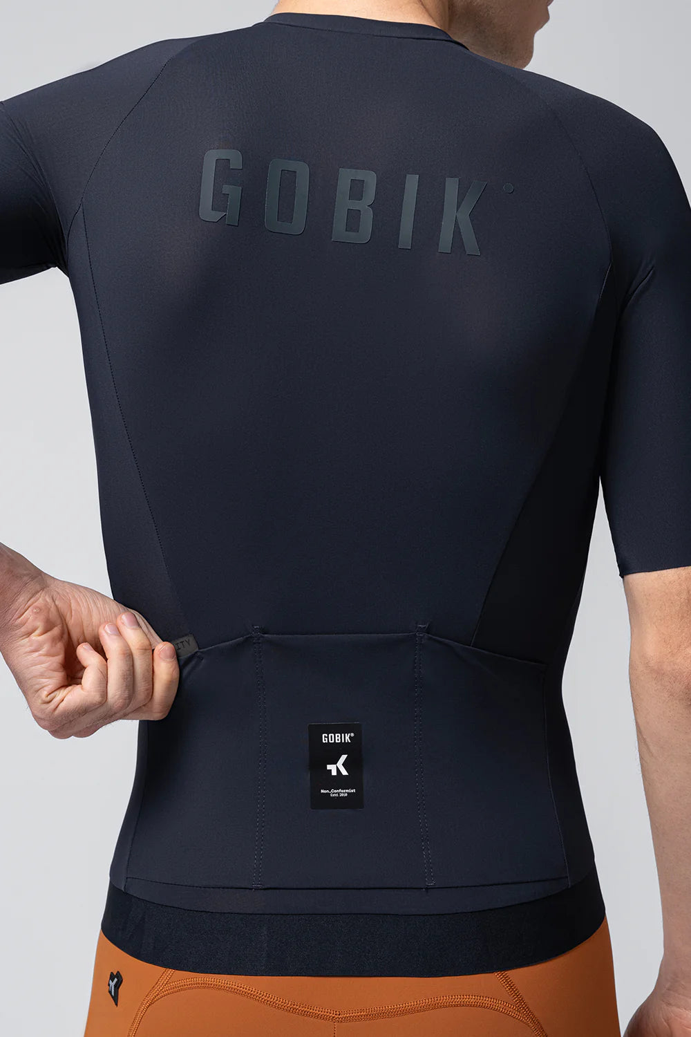 Gobik Maillot Manga Corta Cx Solid Unisex Ultrablue