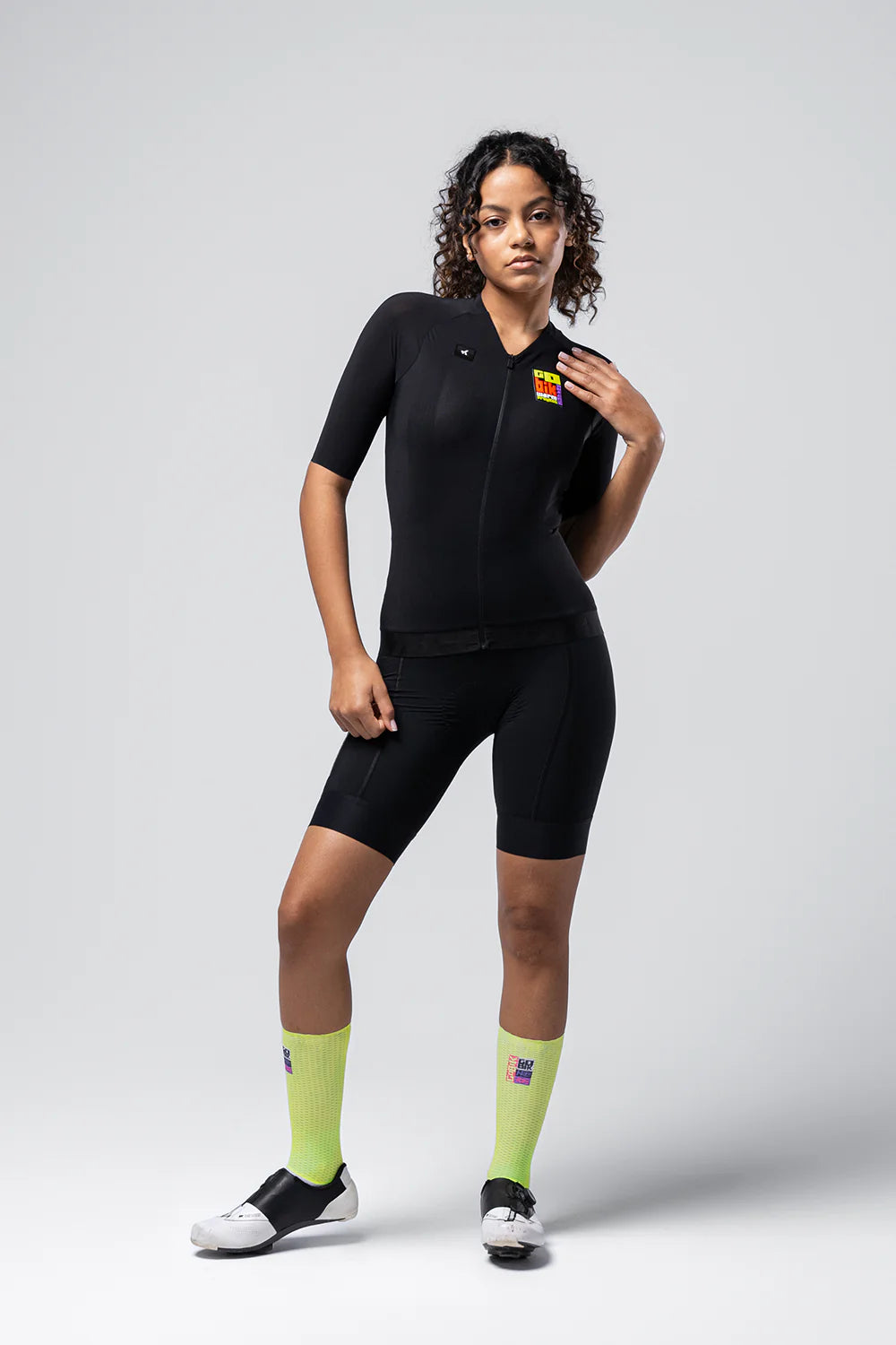 Maillot Manga Corta Gobik Cx Solid Unisex Hk Black