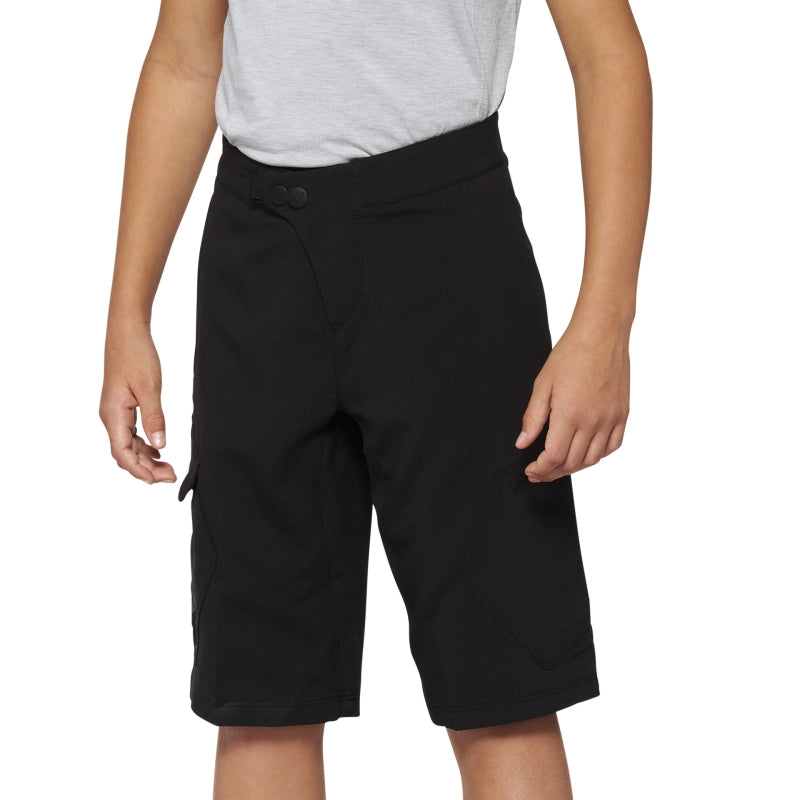 100% Shorts Ridecamp Niño Black - Rideshop
