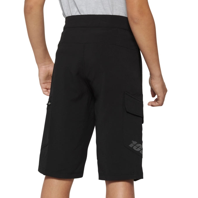 100% Shorts Ridecamp Niño Black