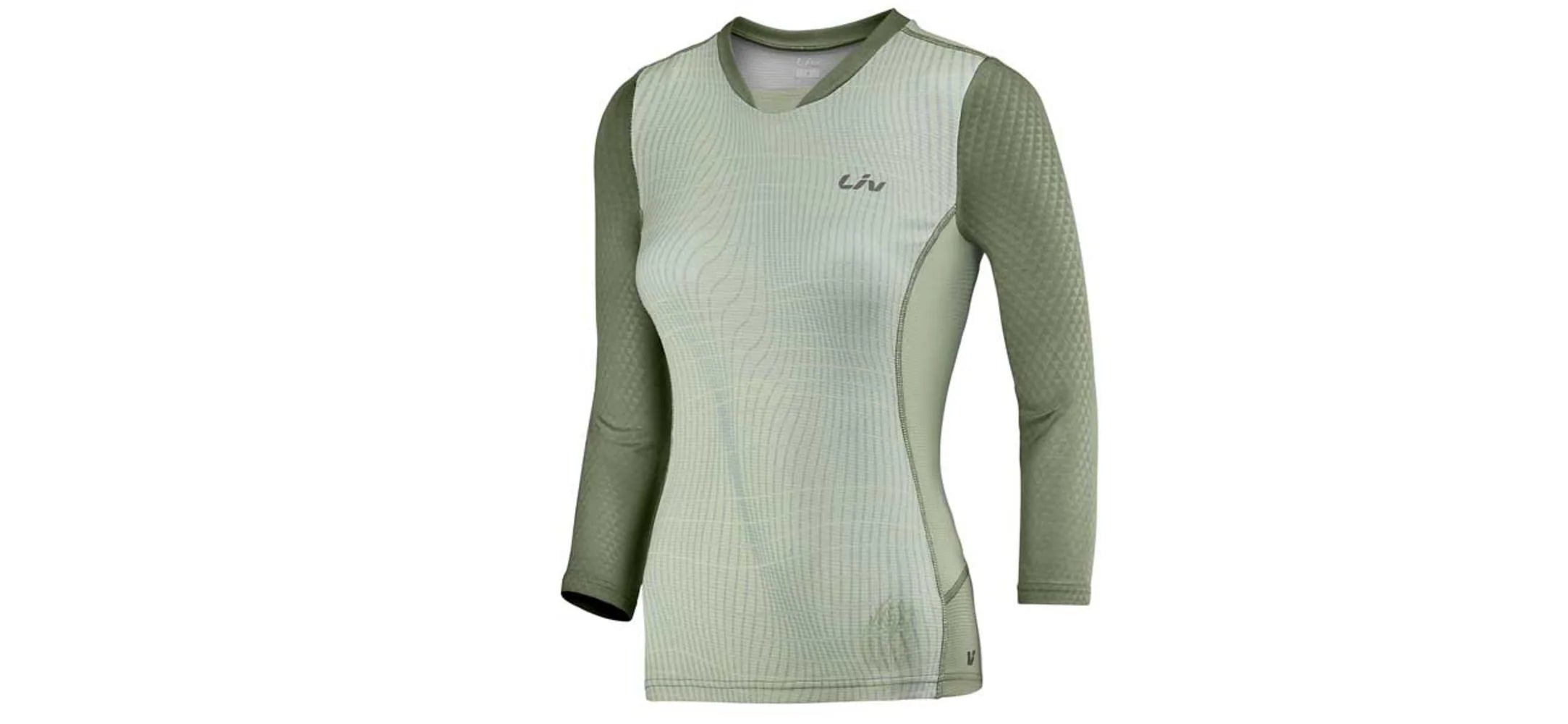 Polera Bicicleta Liv Energize 3/4S Pistacho