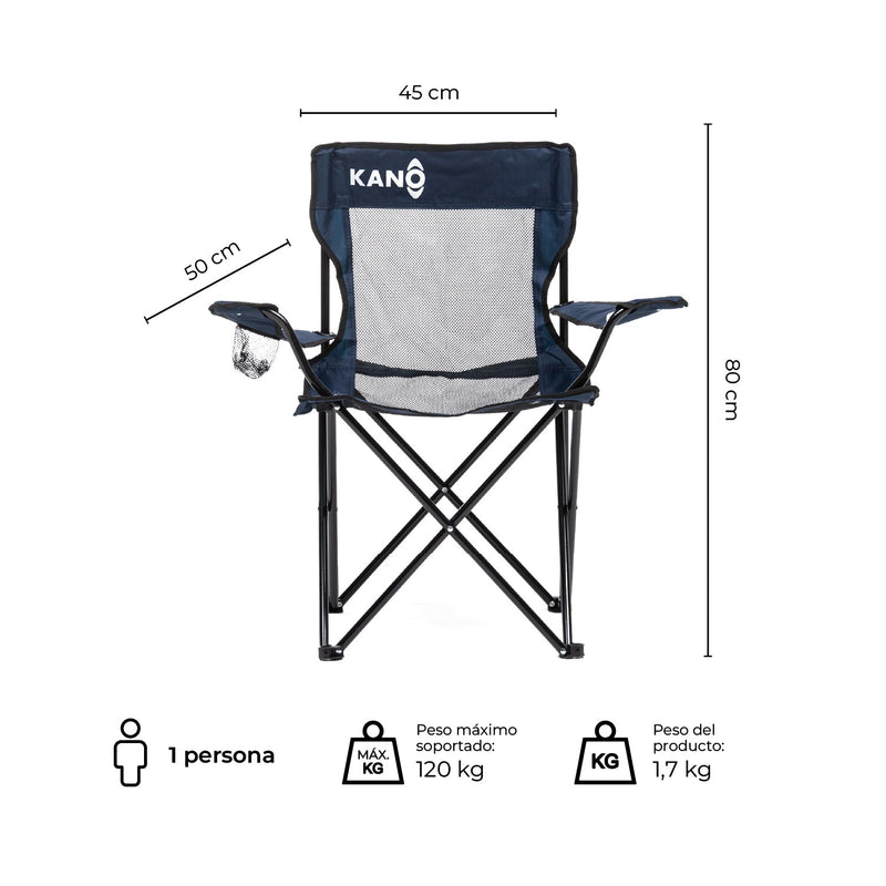 Kano Silla Plegable Para Camping Licanray - Rideshop