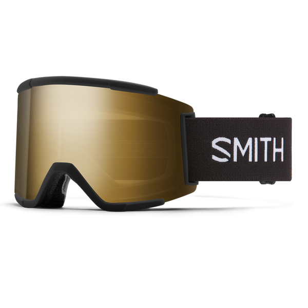 Antiparra Nieve Smith Squad Xl Black + Chromapop Sun Black Gold Mirror Lens - Rideshop