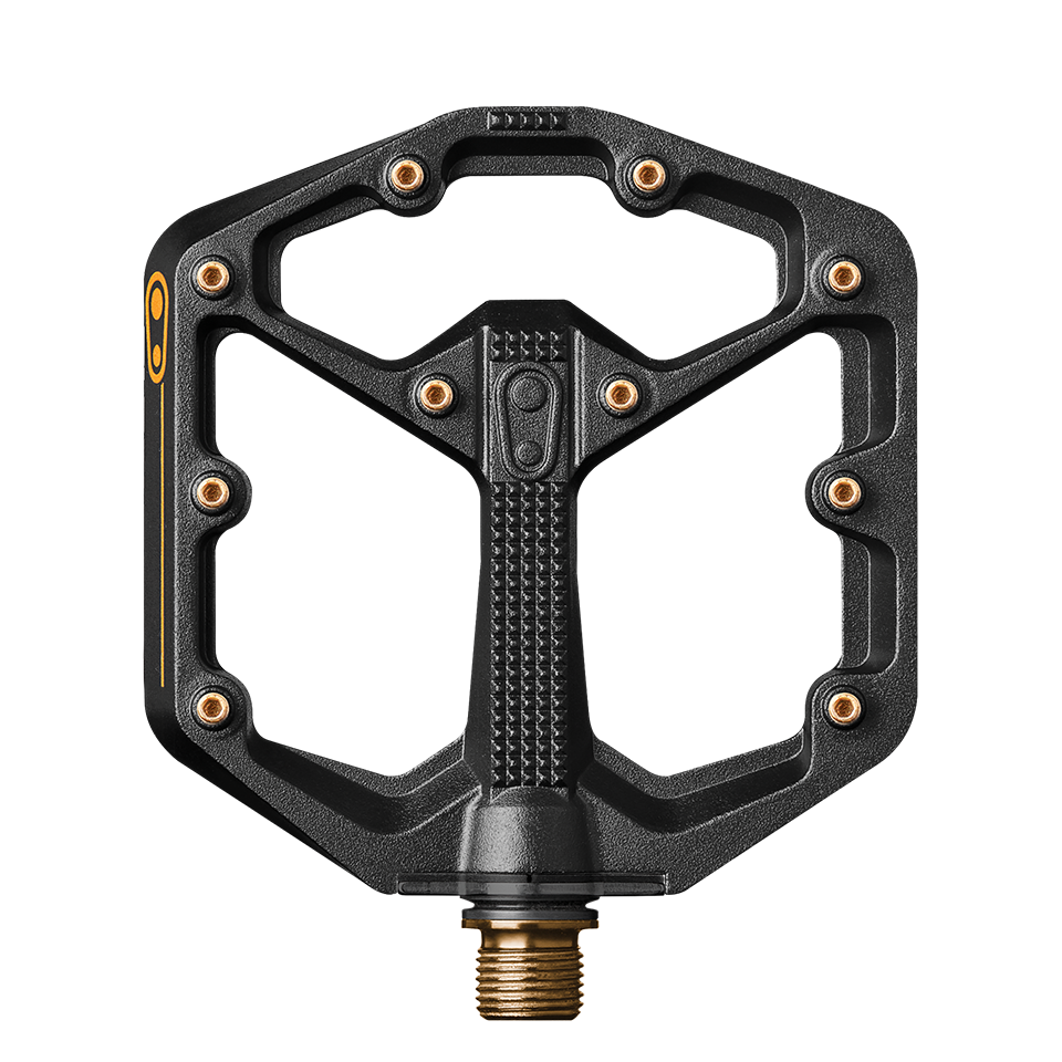 Crankbrothers Pedales Stamp 11 Black & Gold - Rideshop