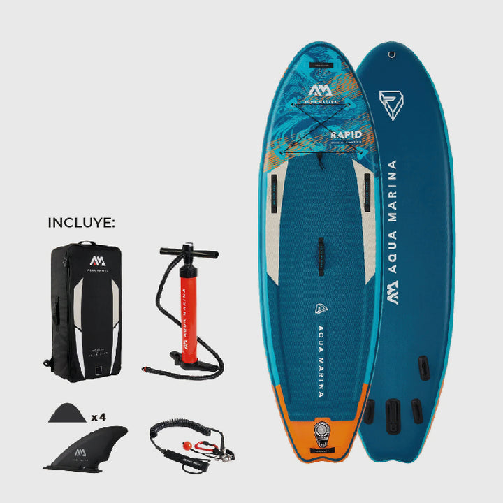 Aqua Marina Stand Stand Up Paddle Sup Rapid 9'6'' - Rideshop