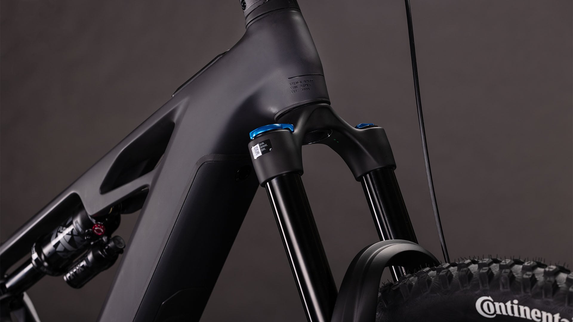 Bicicleta Eléctrica Cube Stereo Hybrid ONE77 HPC SLX 800 Blackline
