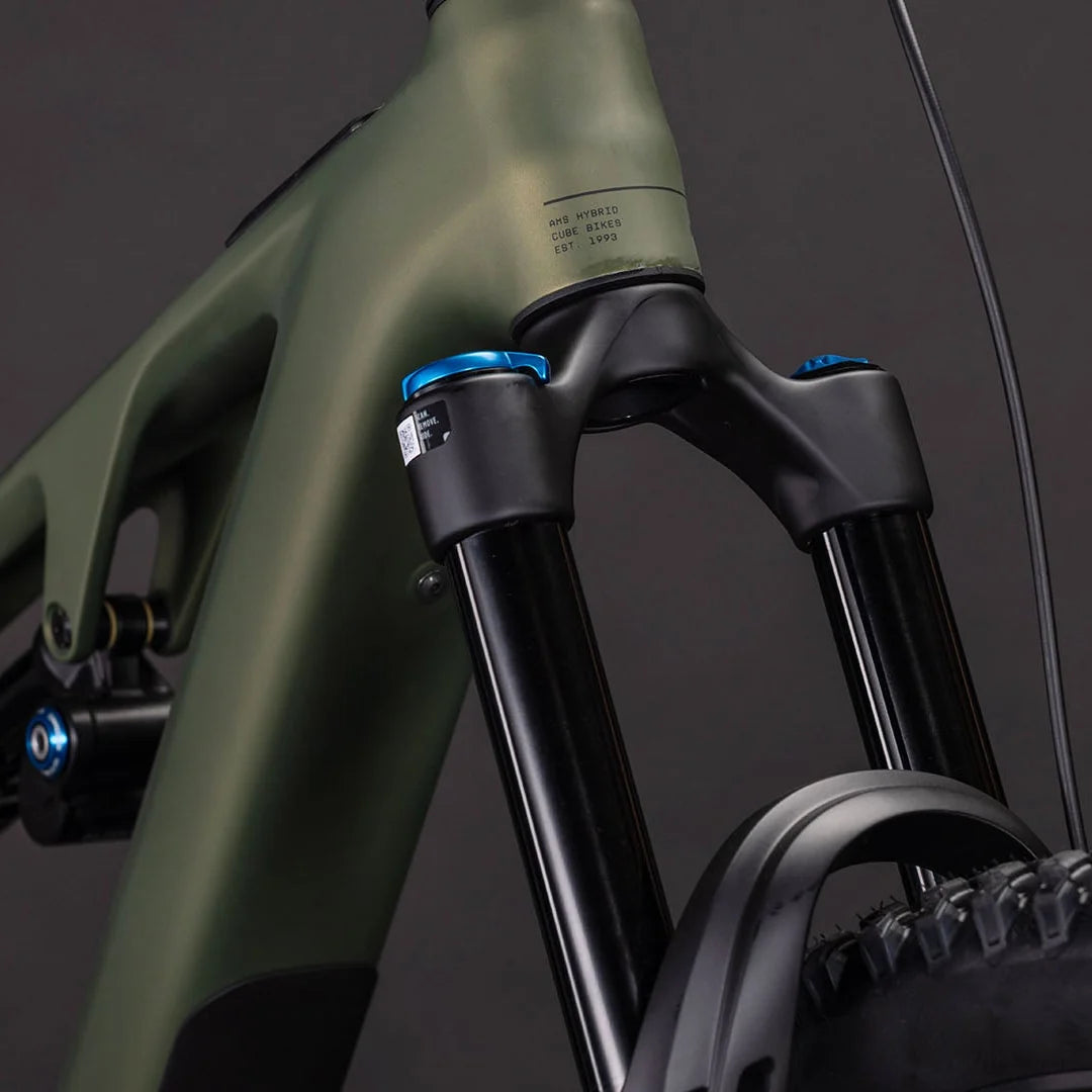Bicicleta Eléctrica Cube AMS Hybrid ONE77 C:62 TM 600X Reedgreen´n´Matrix | Preventa - Entrega Septiembre 2026