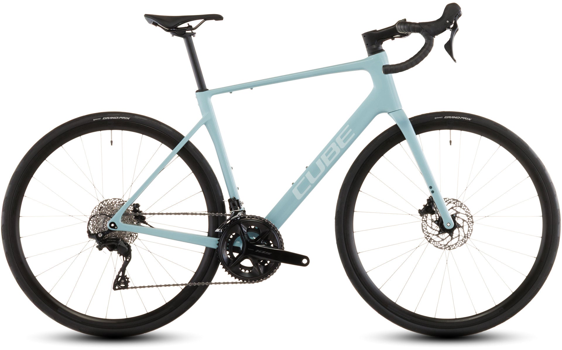 Bicicleta Ruta Cube Attain C:62 Race Skylightblue´n´Cyan