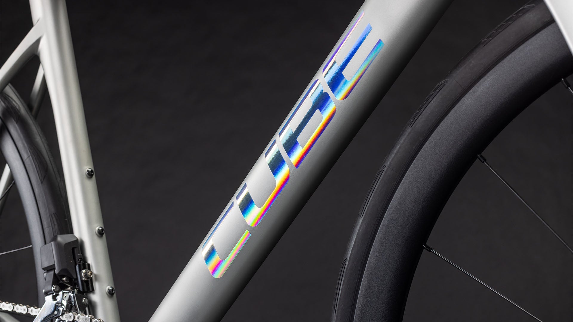 Bicicleta Ruta Cube Attain C:62 SLX Sleekgrey´n´Prism