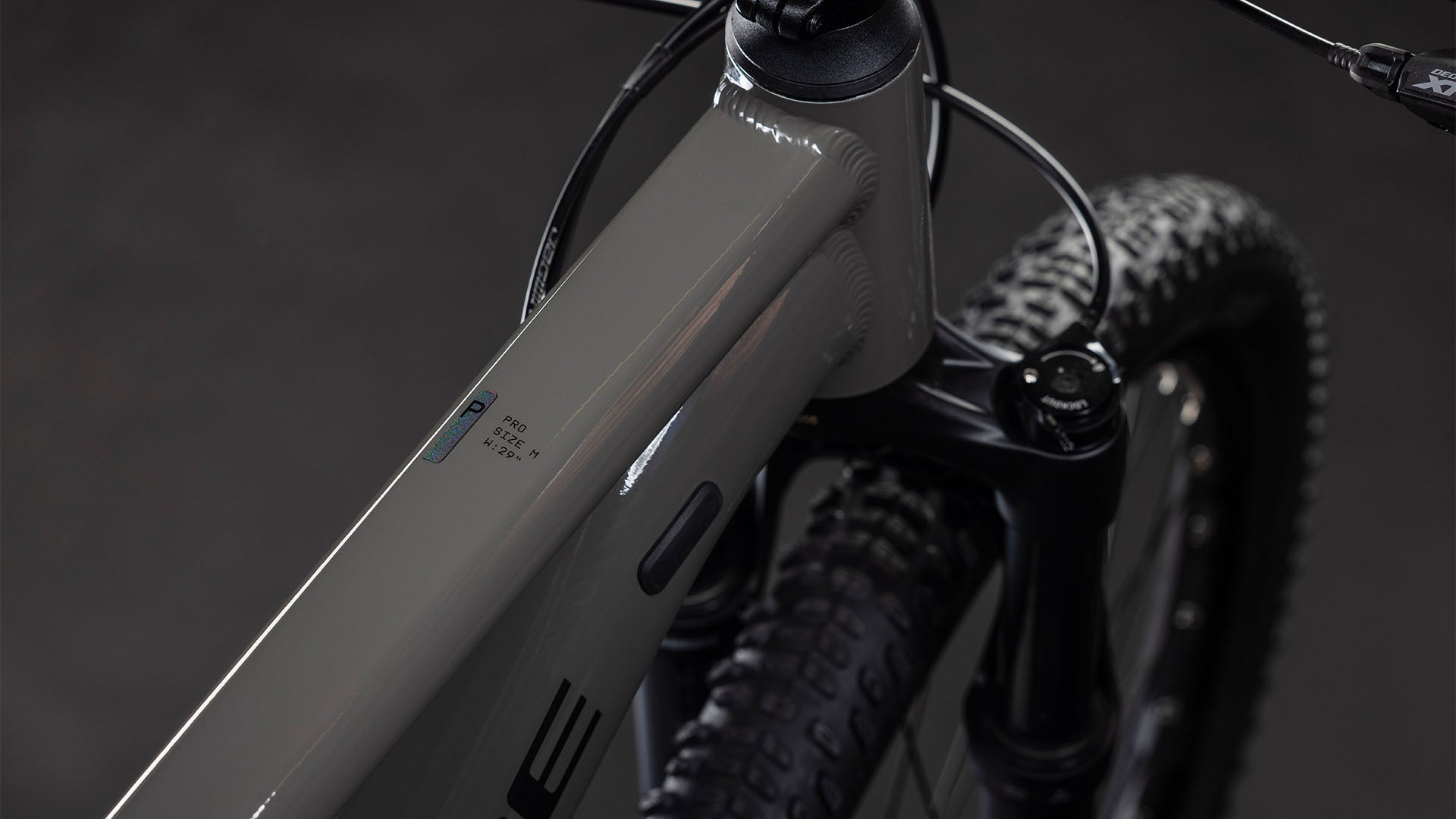 Bicicleta Cube Reaction Pro Oldgrey´n´Black