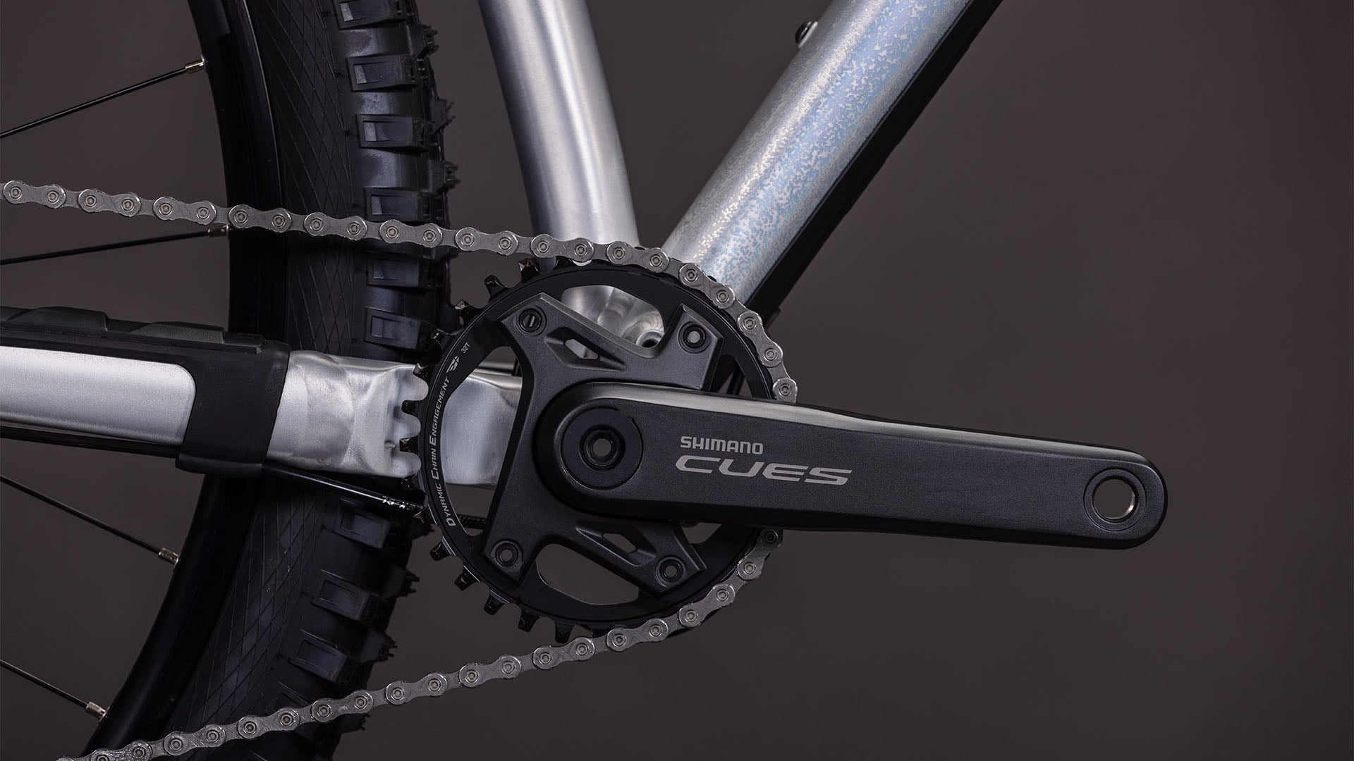 Bicicleta Cube Reaction TM ONE Rawmetal´n´Blue