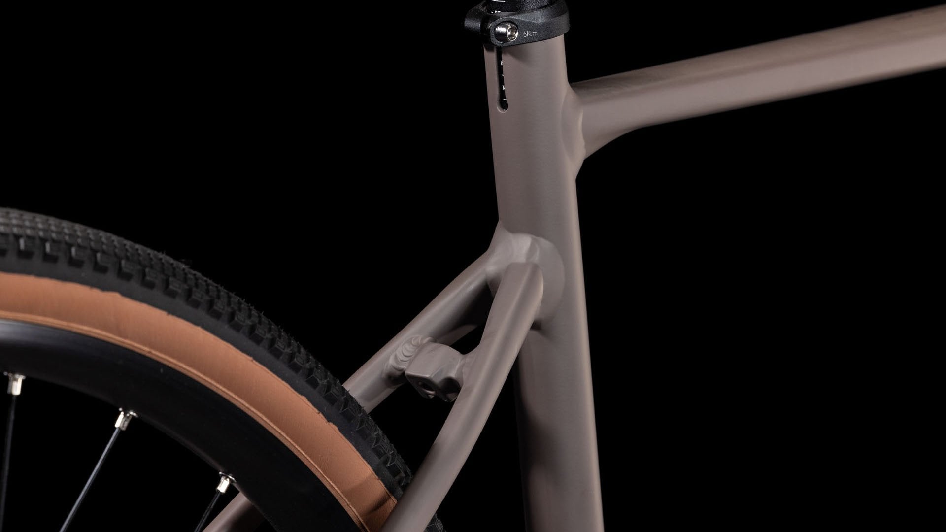 Bicicleta Ruta Cube Nuroad ONE Cedar'n'Black