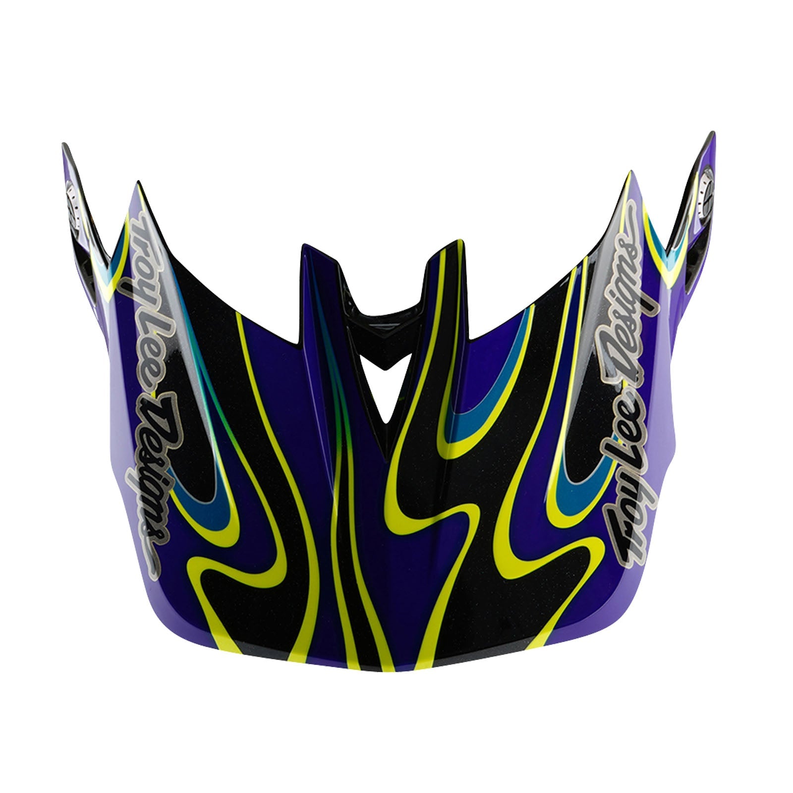 Troy Lee Designs Casco De Bicicleta D4 Carbon Torched Negro/Morado