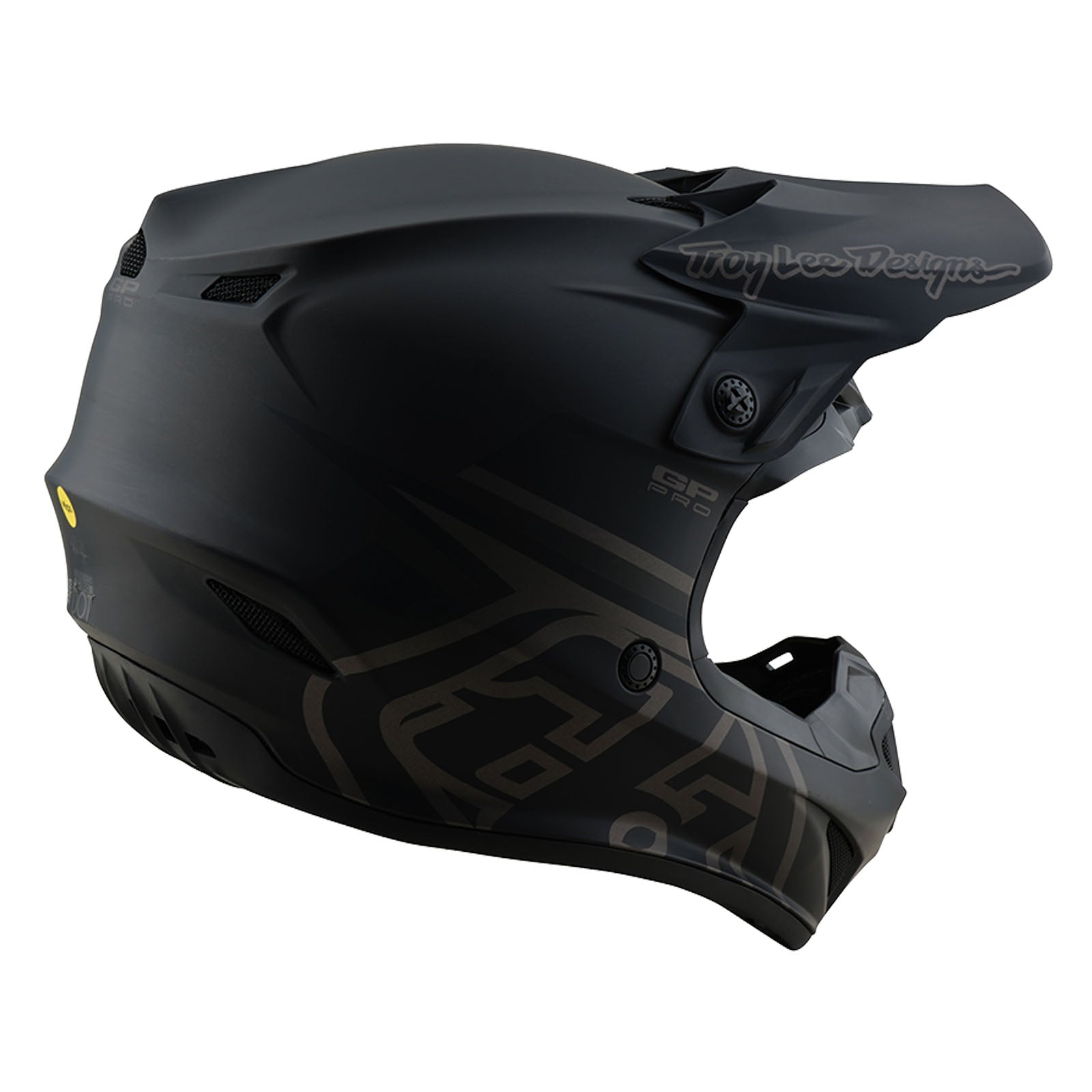 Youth GP Pro Helmet W/MIPS Mono Black