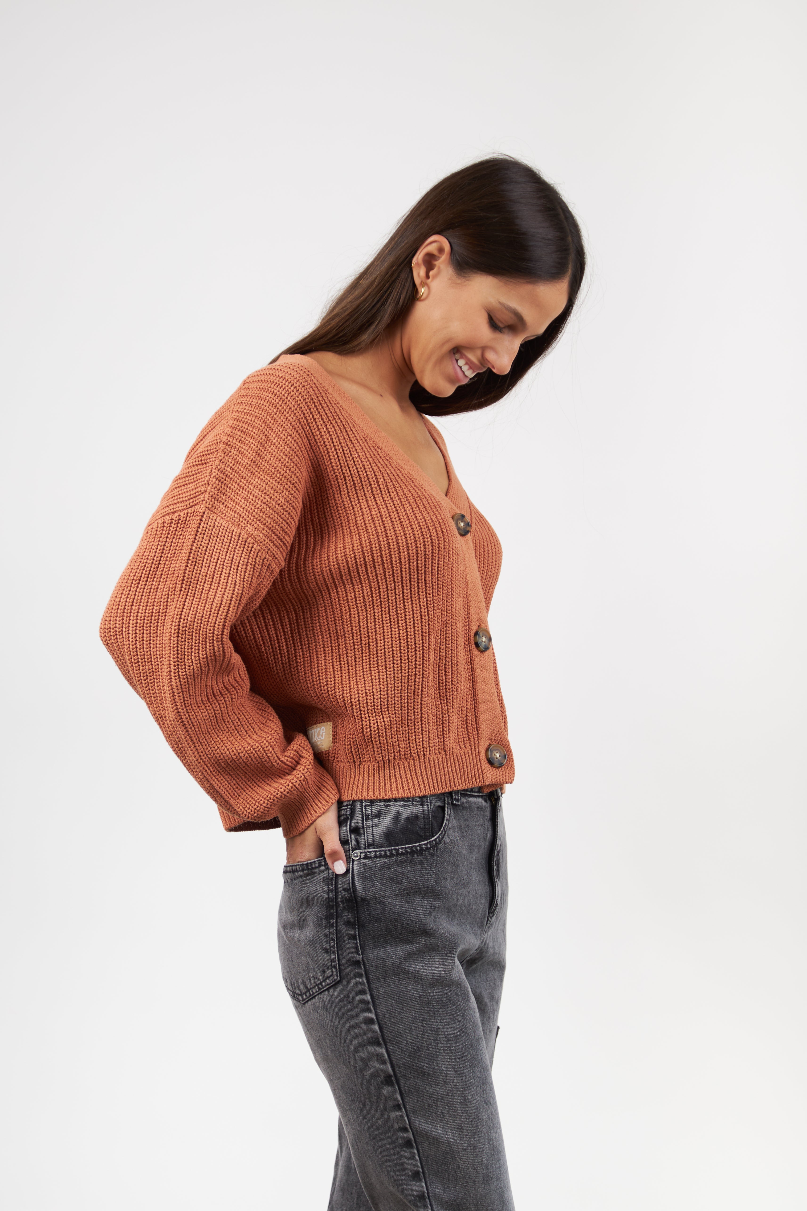 Chaleco Terracota Mujer Autumn