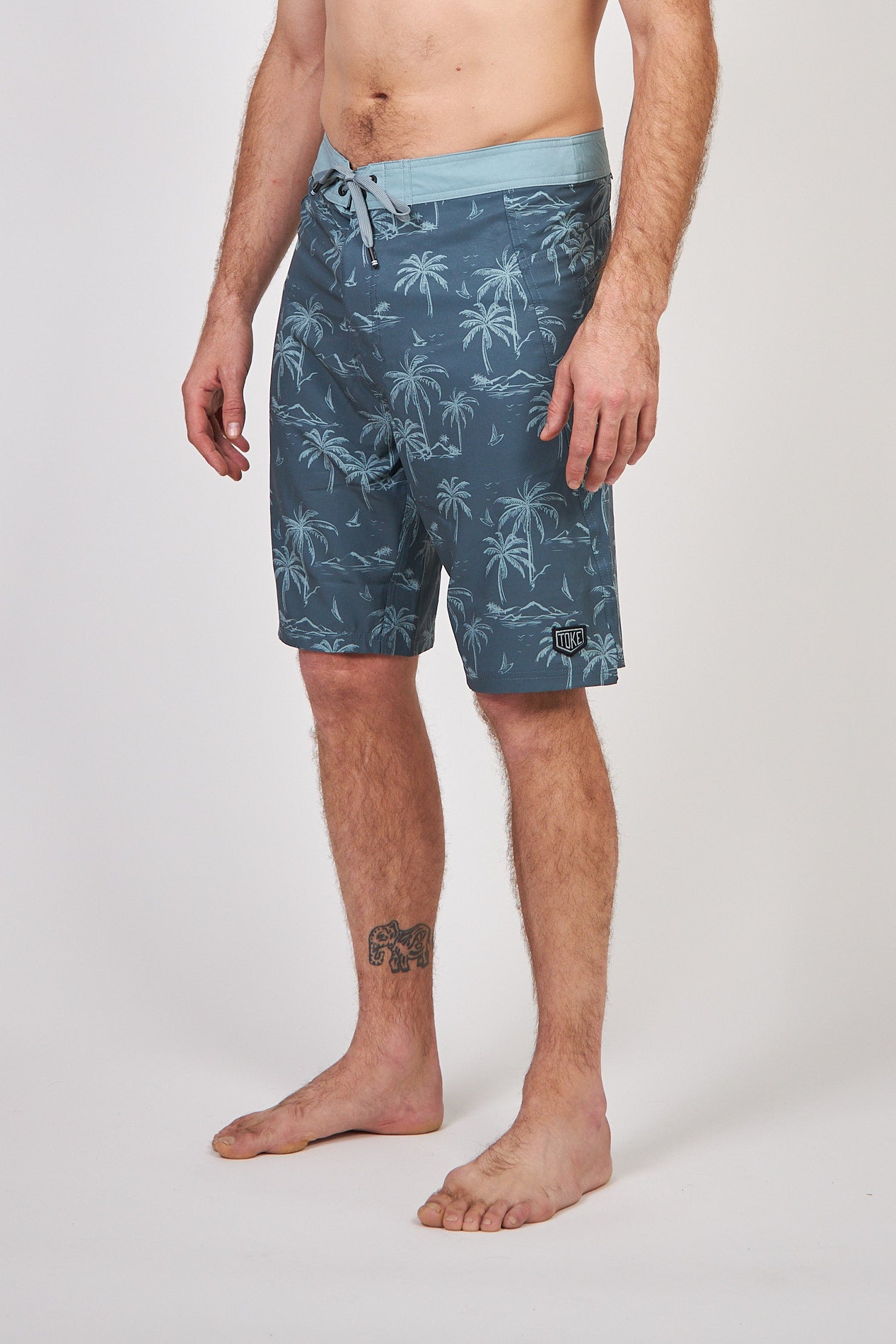 Traje de Baño Print Toke Azul