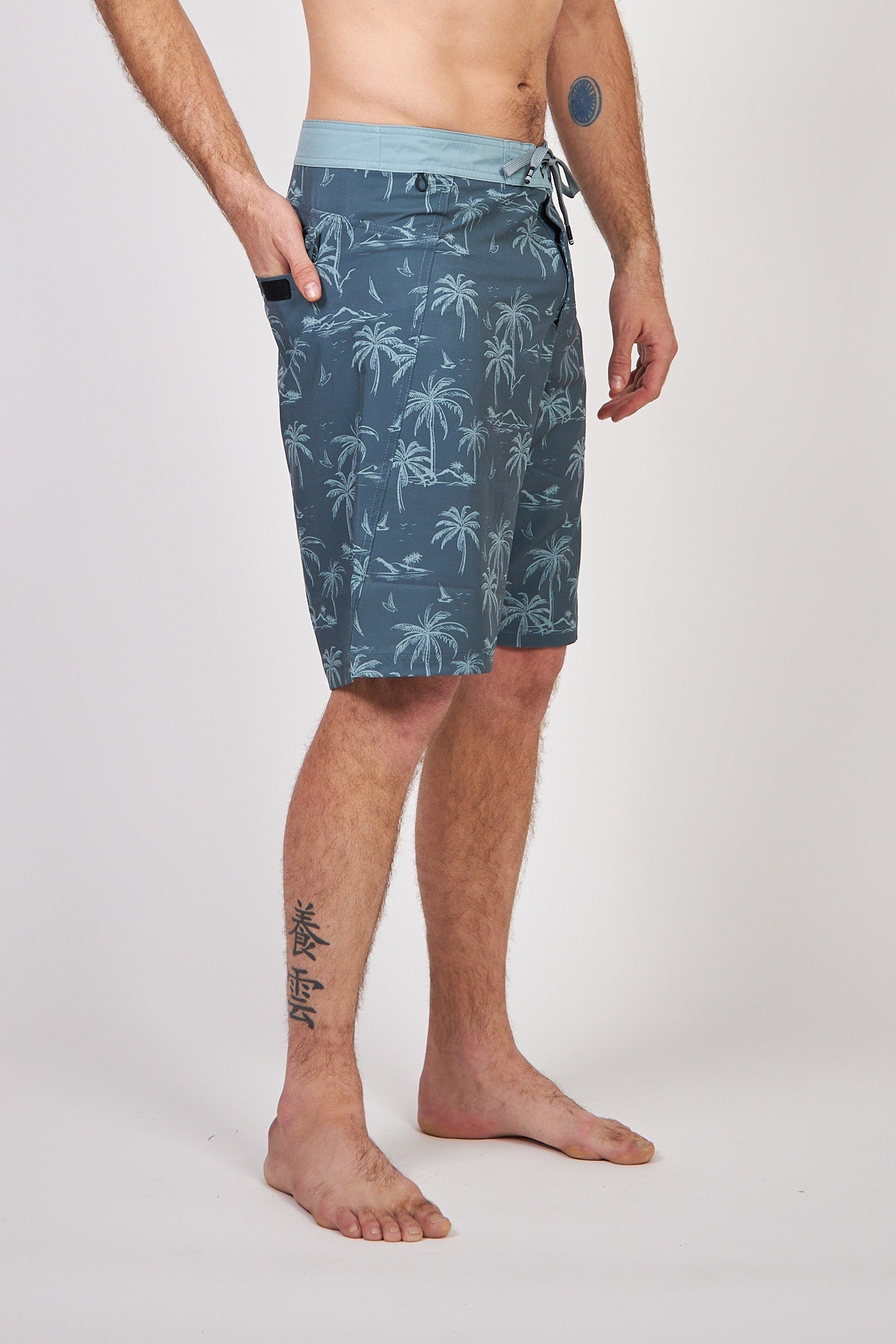 Traje de Baño Print Toke Azul