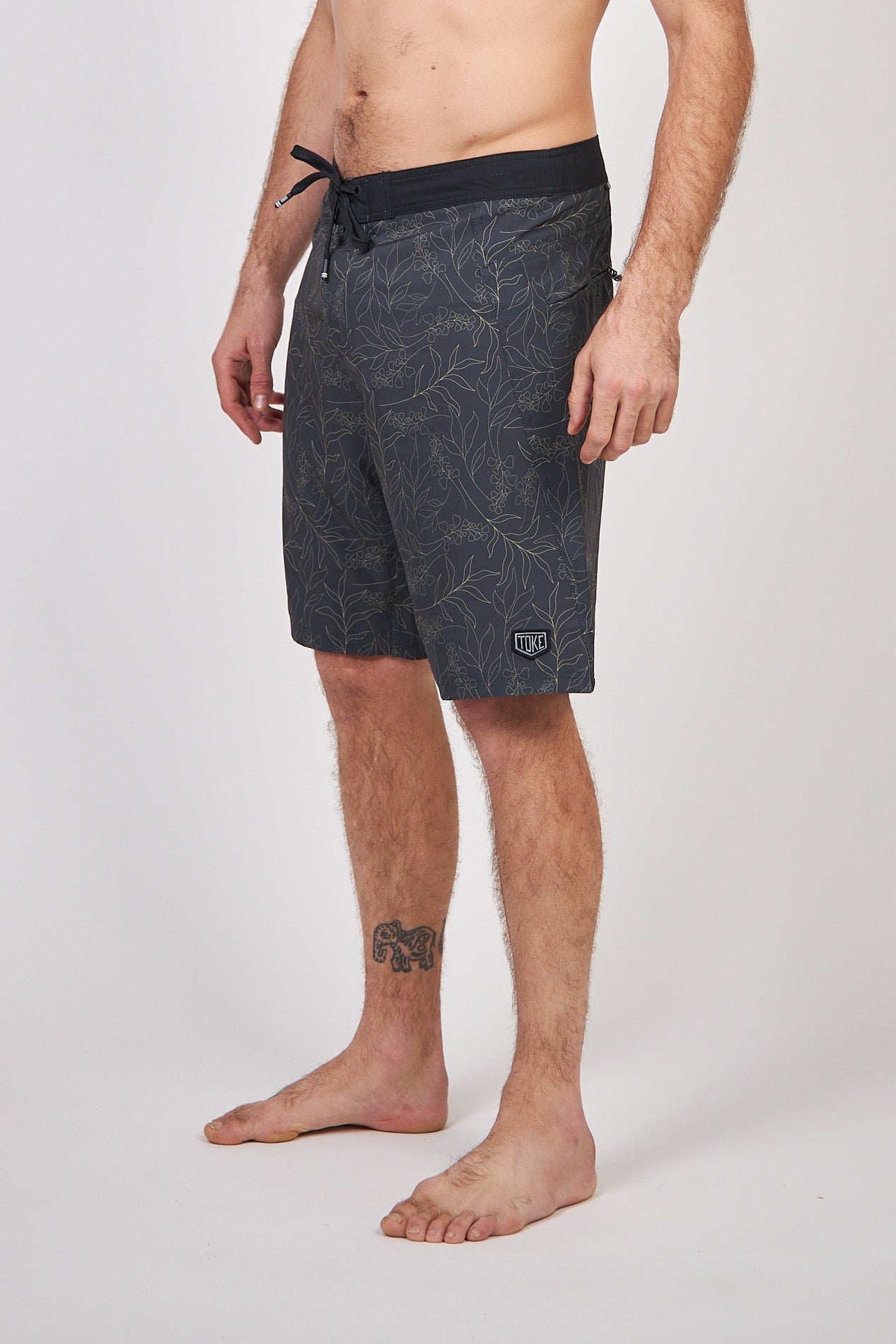 Traje de Baño Print Toke Gris