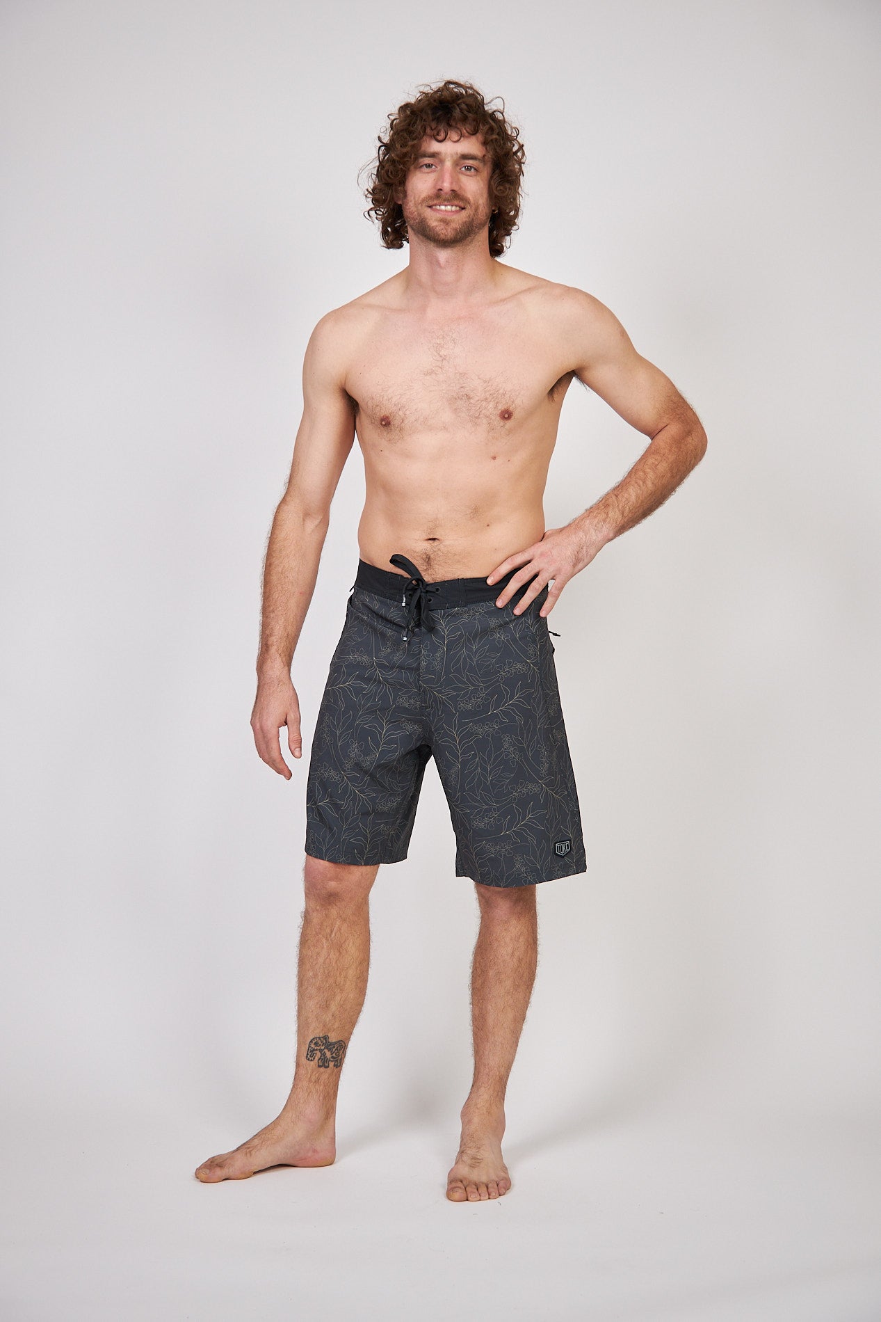 Traje de Baño Print Toke Gris