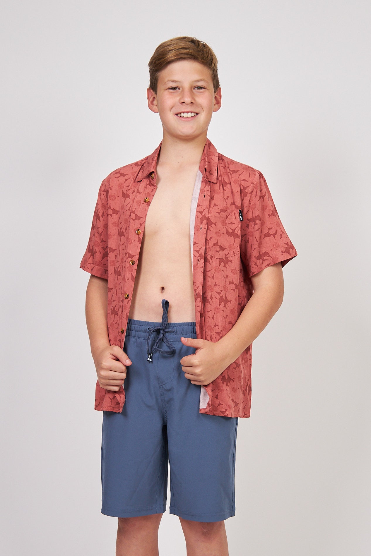 Camisa Print Toke Roja Kids