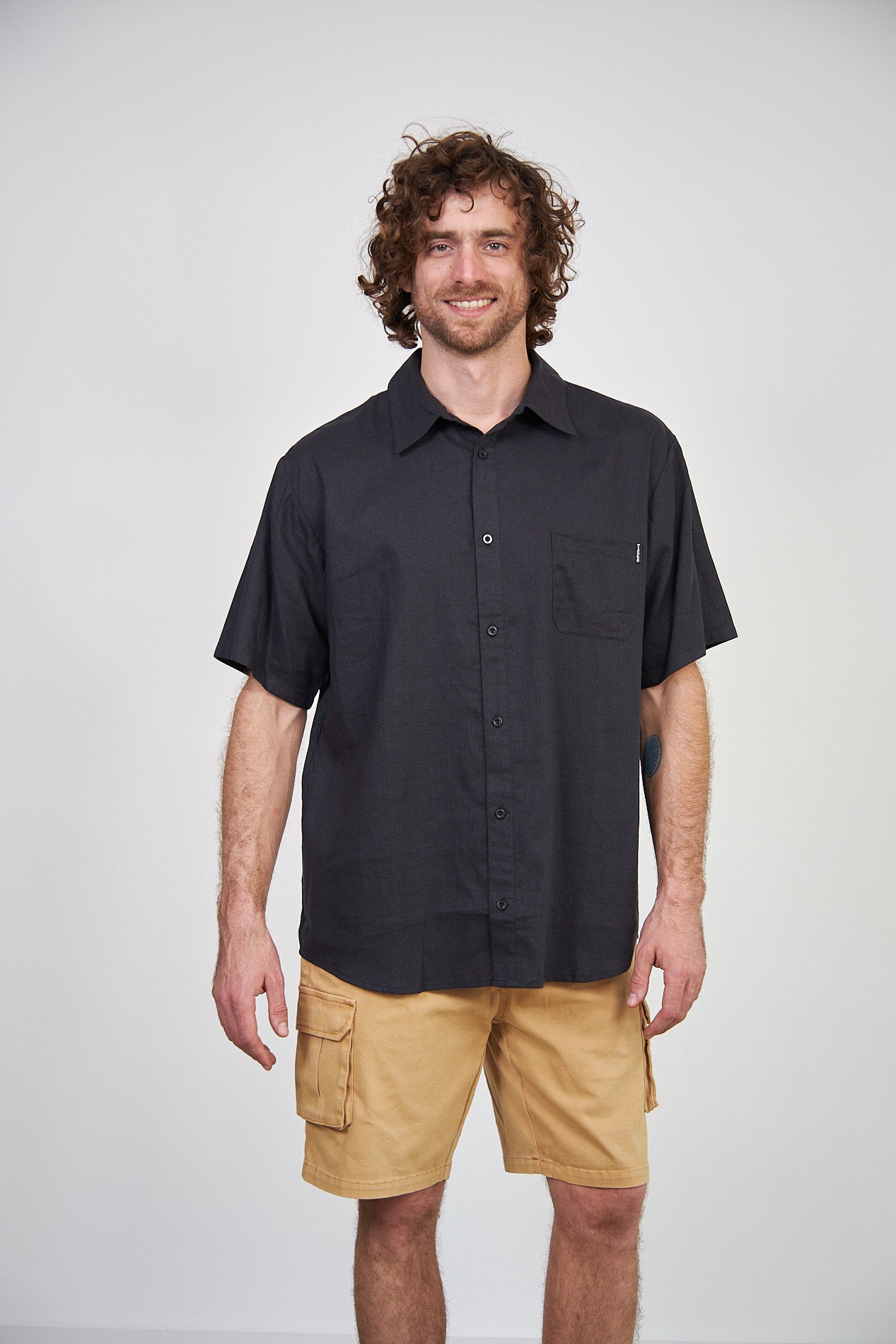 Camisa Solid Toke Negra
