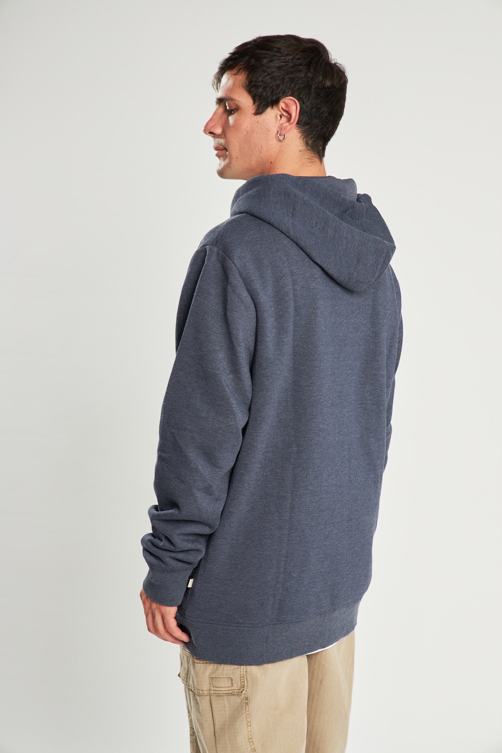 Poleron Azul Con Cierre