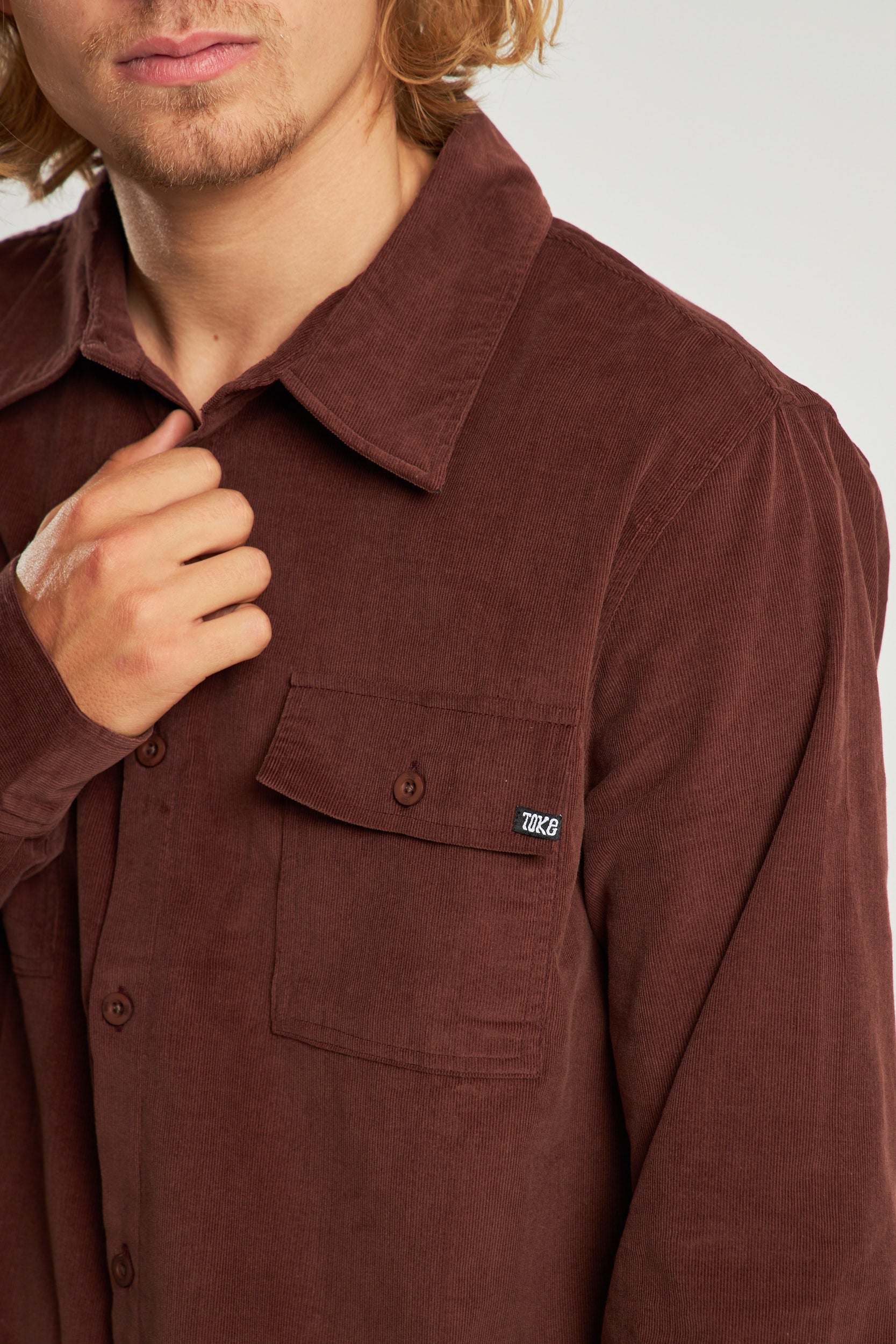 Camisa Cotele Freeman Burdeo