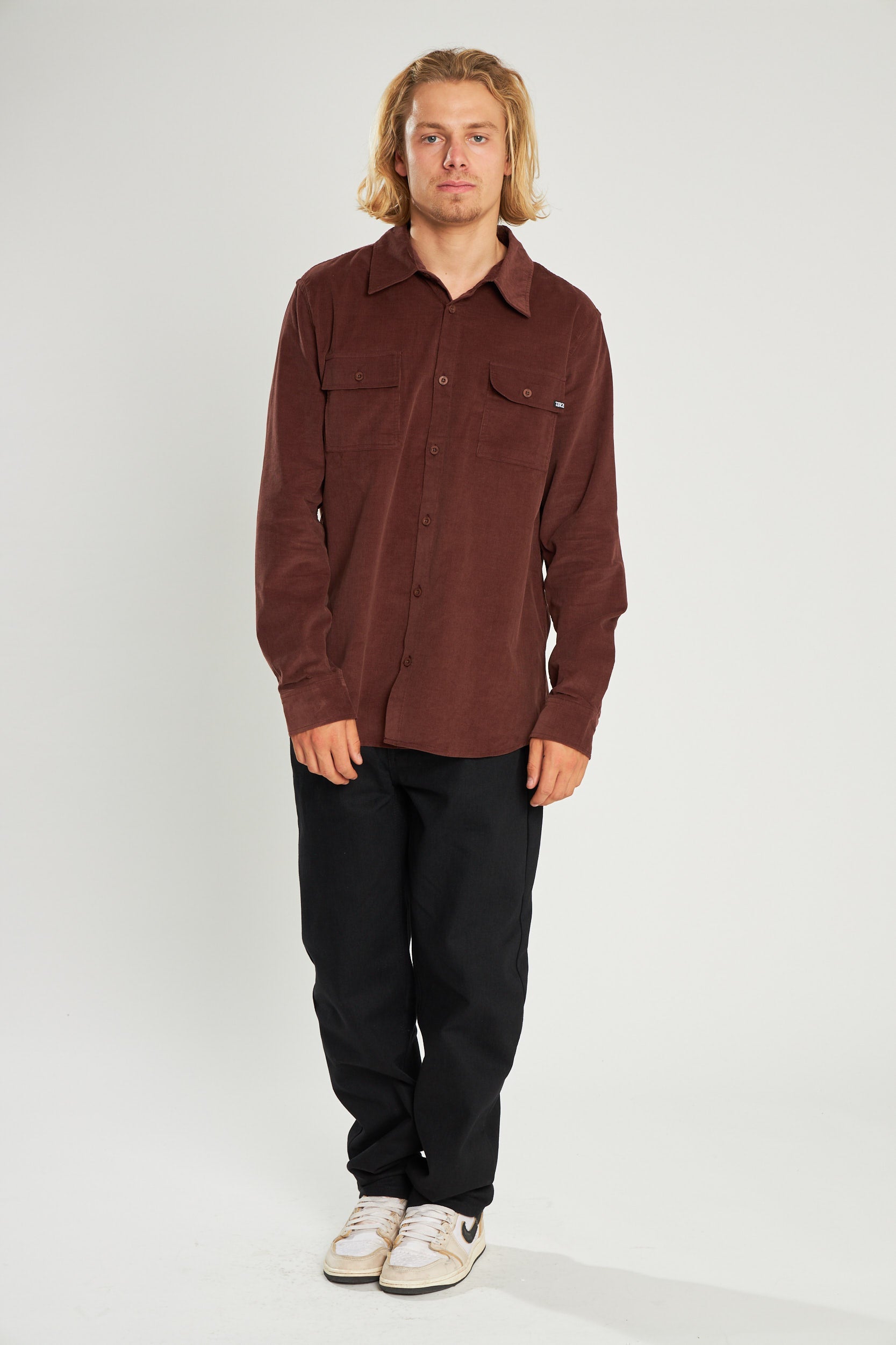 Camisa Cotele Freeman Burdeo