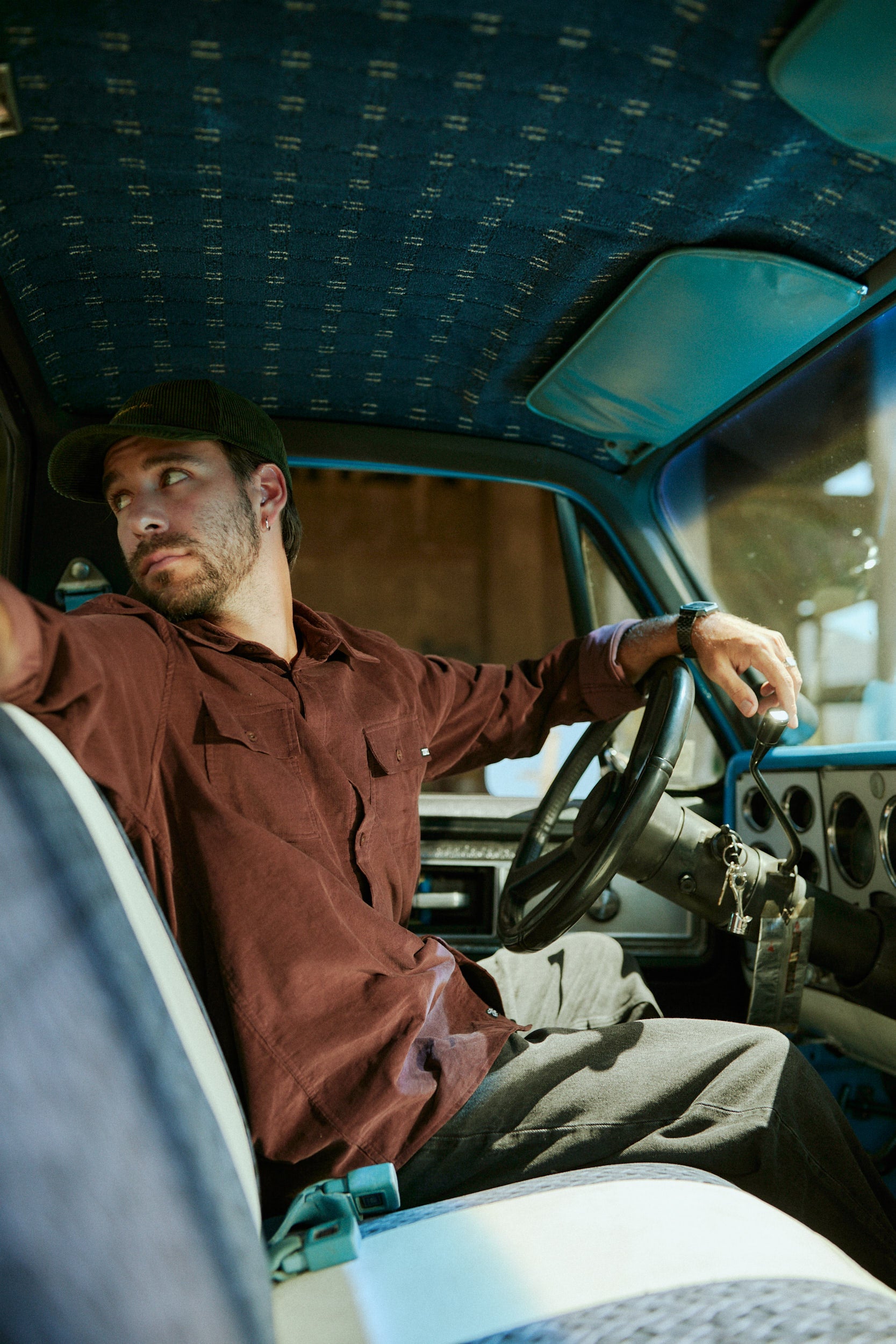 Camisa Cotele Freeman Burdeo