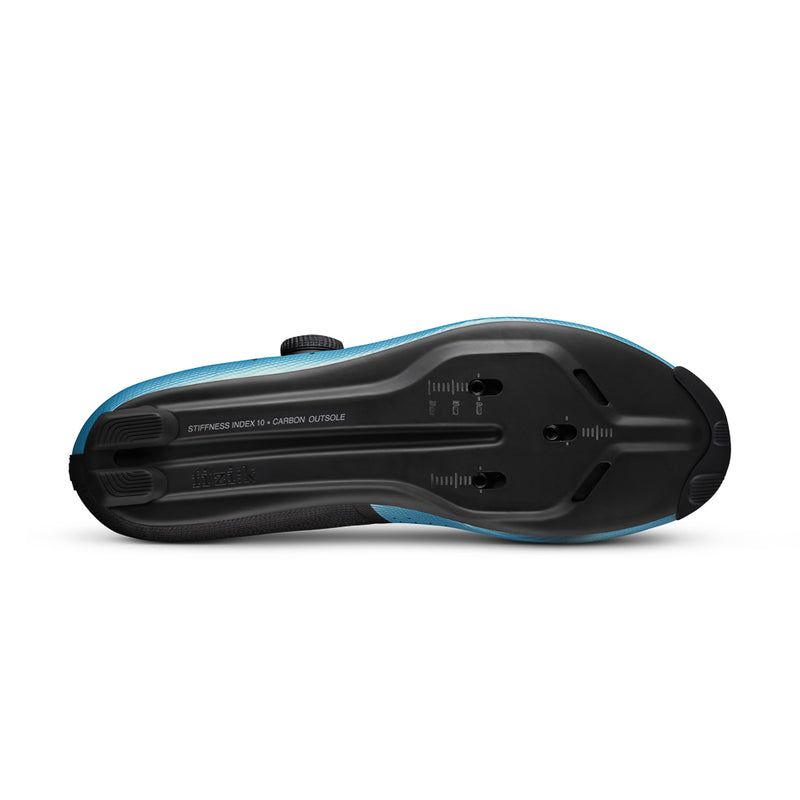 FIZIK Zapatillas de Bicicleta Tempo Decos Carbon | Iridescent Light Blue