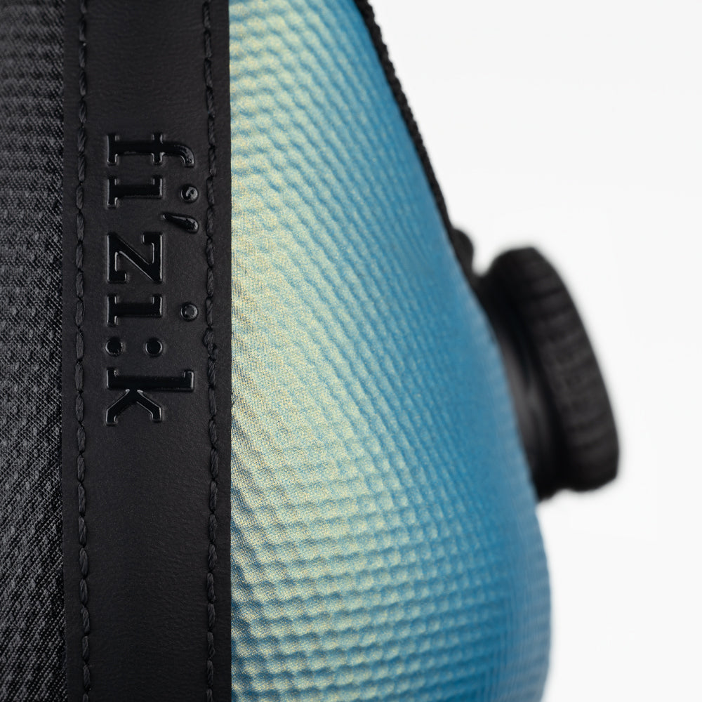Zapatillas de Bicicleta Fizik Tempo Decos Carbon Iridescent Light Blue