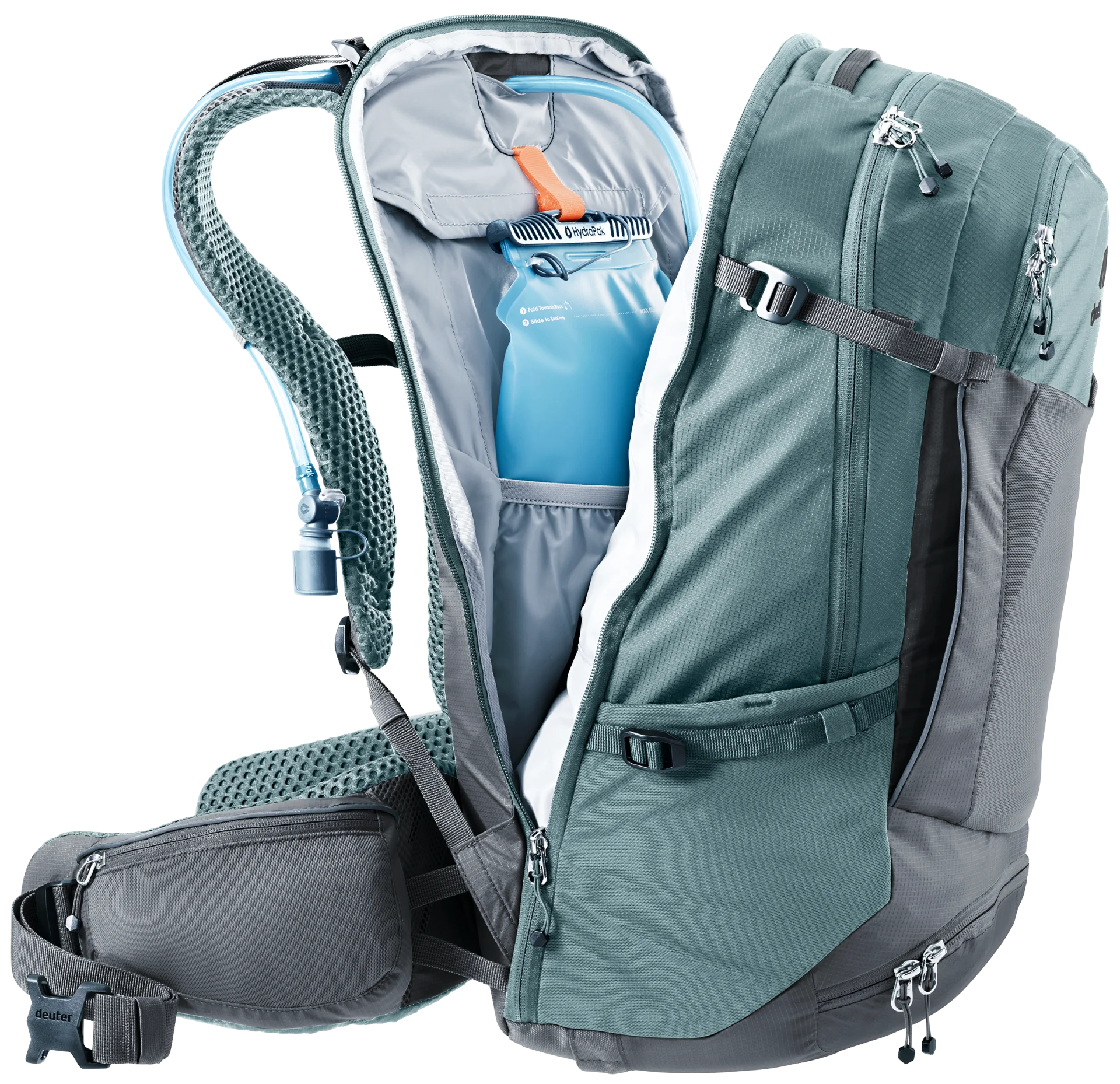 Deuter Mochila Trans Alpine Pro 28 graphite-shale