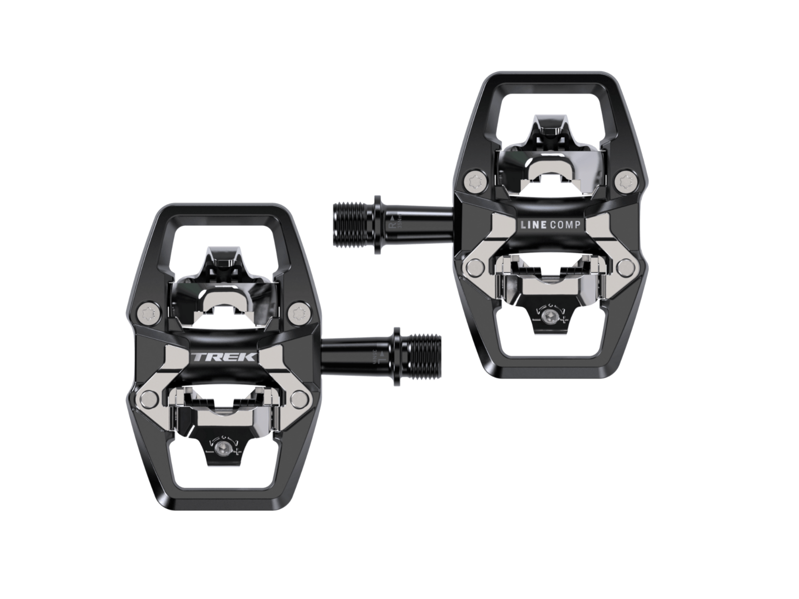 Juego de Pedales Trek Line Comp 9/16  Plataforma de Aleación