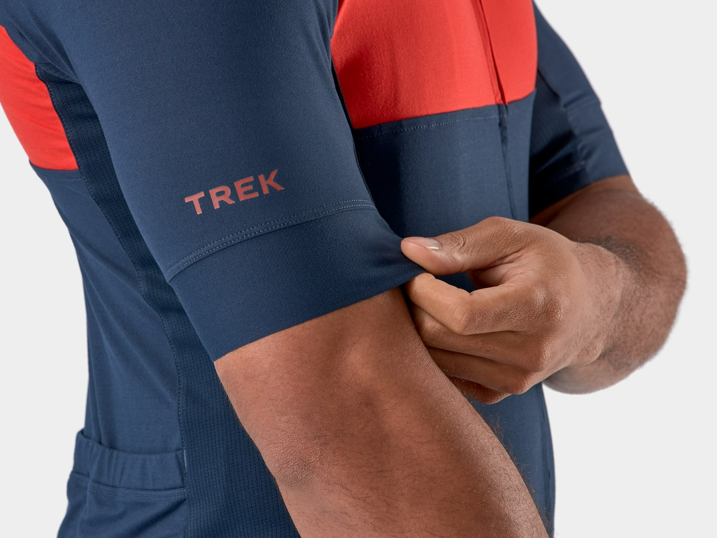 Tricota de Ciclismo Trek Circuit Ltd  Hombre Azul Rojo