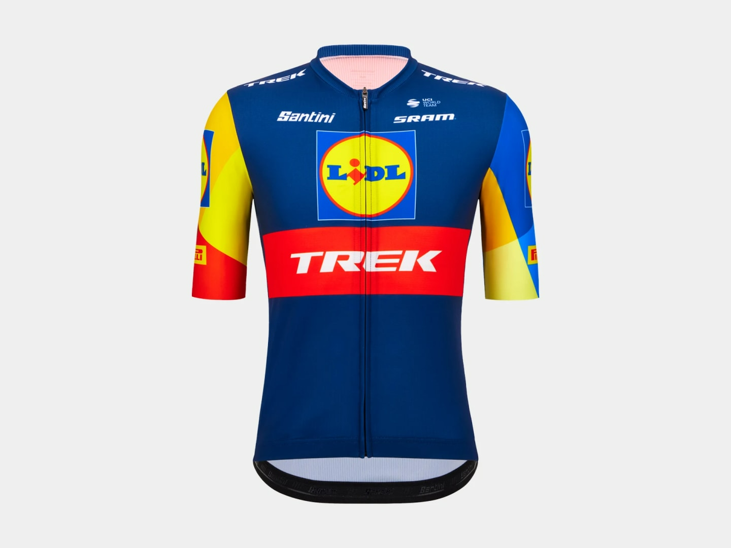 Tricota Mujer Santini  Réplica Equipo LidlTrek